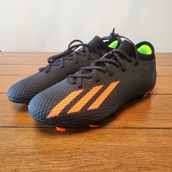 Adidas X Speedportal 3 FG Soccer Cleats GW8453 Black/Solar Red Mens Sz 7/Wmns 8 - Picture 1 of 8